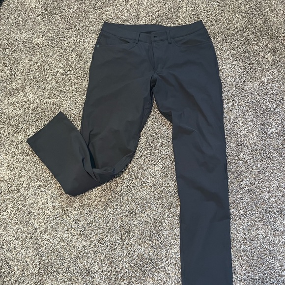 Lulu lemon ABC classic pants grey 34/34 - Picture 6 of 6